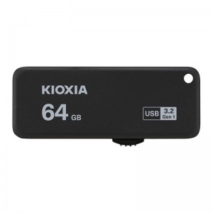 Pen Drive Kioxia TransMemory U365 64GB USB 3.2 Black